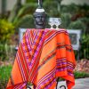 Peruvian Table Runner - Orange