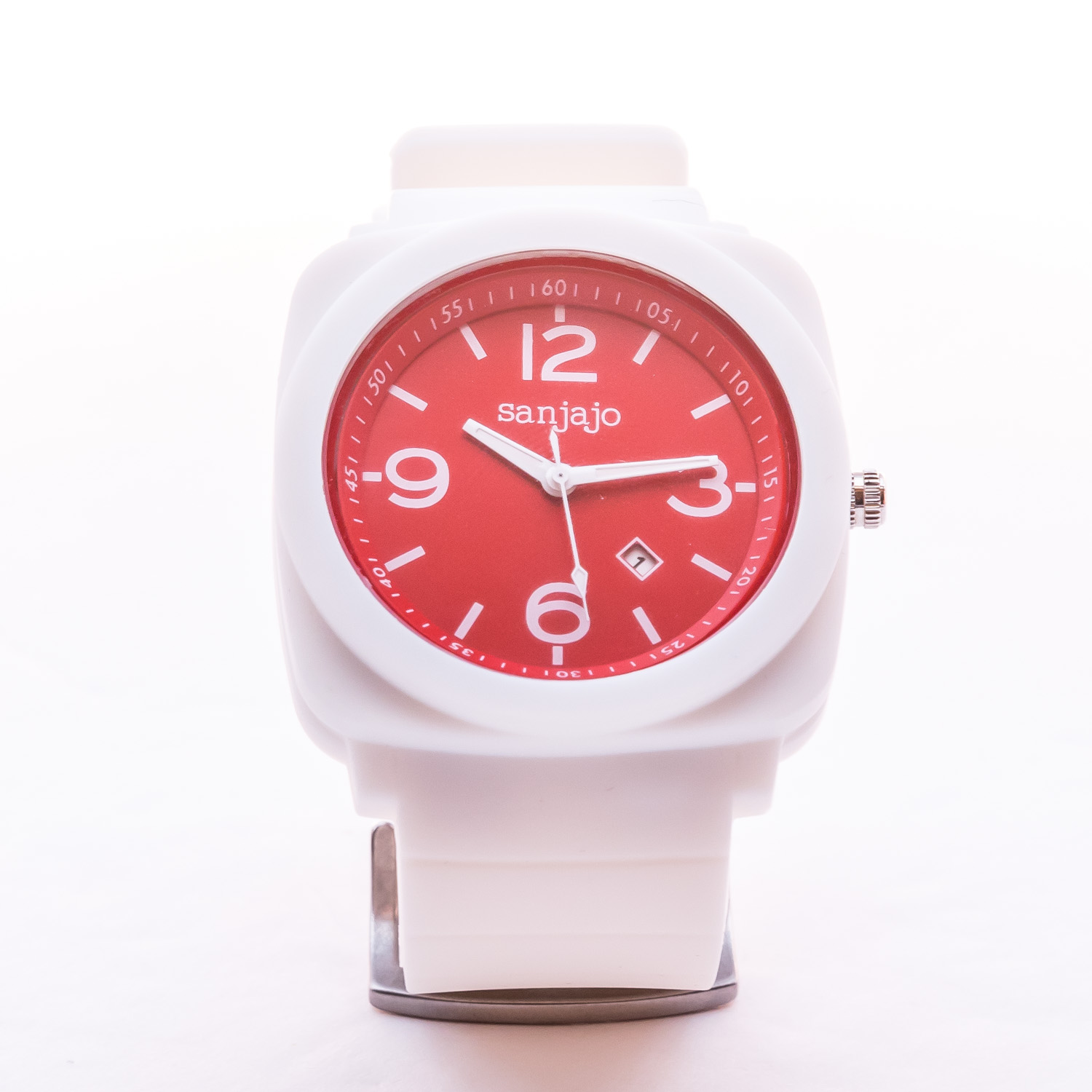 Sanjajo - Peruvian White-Red Patriot Watch